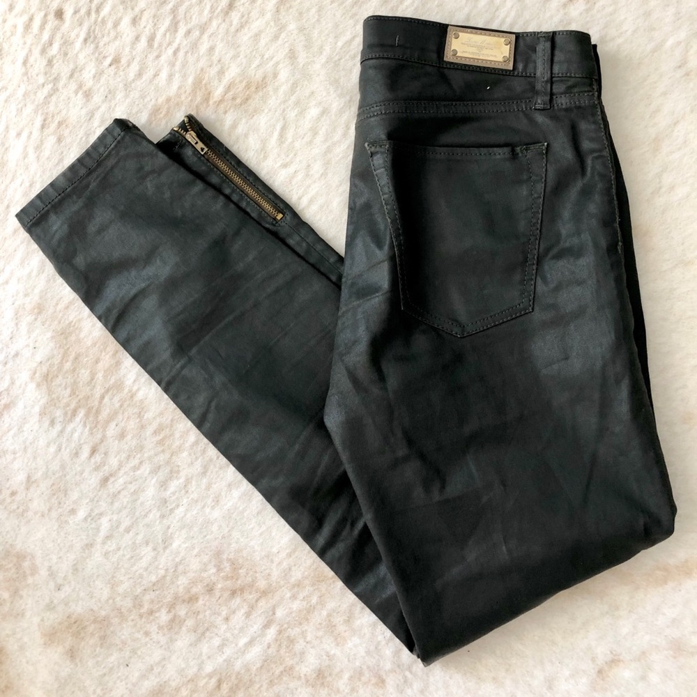 Zara Woman Premium Dark Green Pants 4